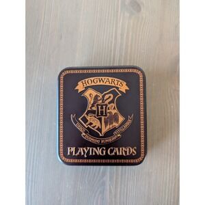 NEW Harry Potter Hogwarts Playing Cards‎ Collectible Tin Standard 52 Card Deck